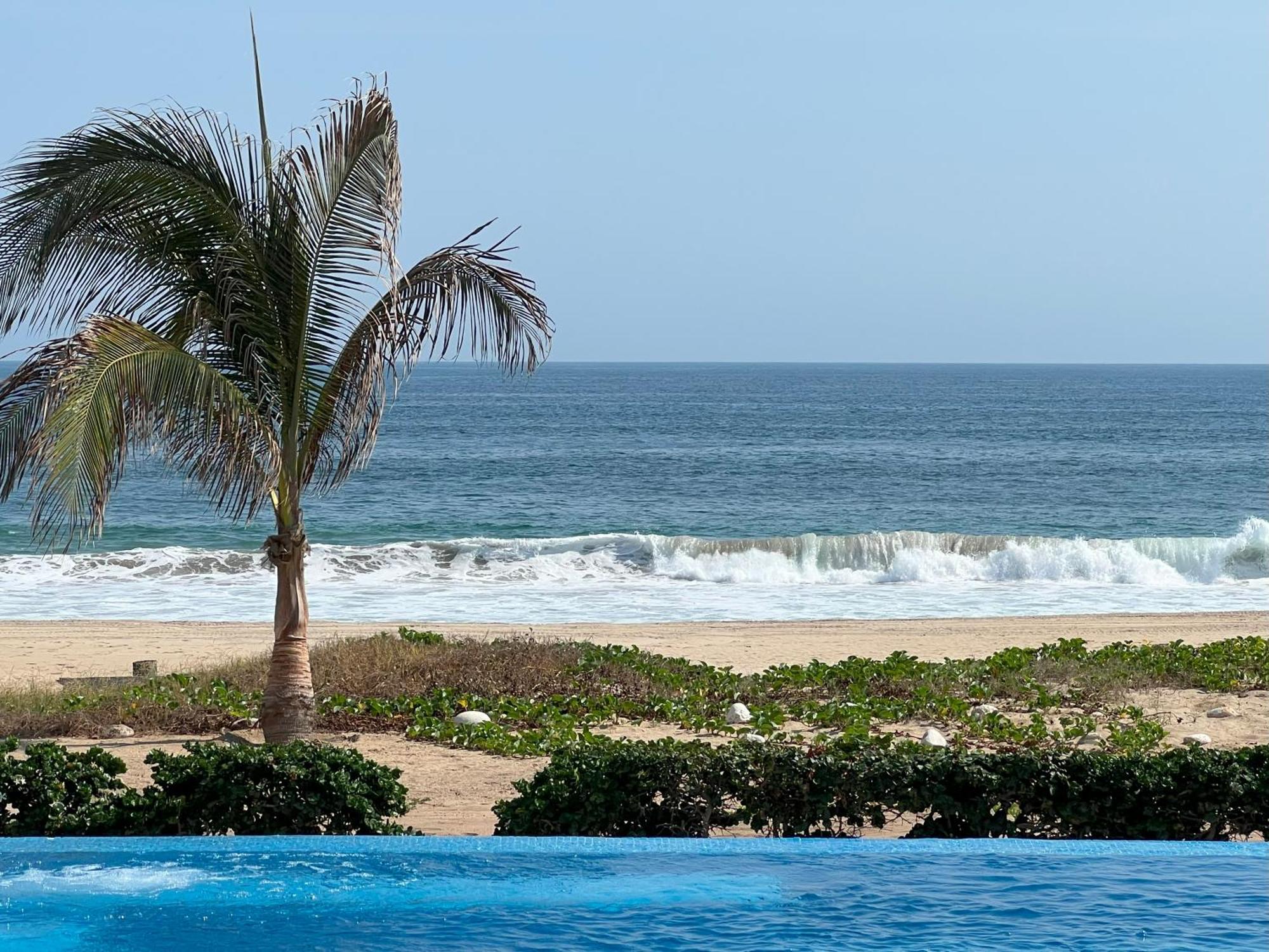 Beachfront In A Peaceful Resort 8Mi From Puerto Escondido Puerto Escondido  Exterior foto